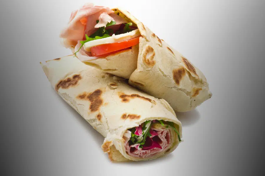 Recette Wrap Light Jambon Mozzarella